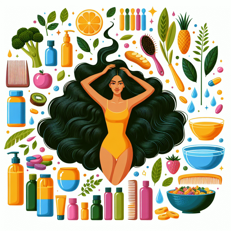 Estrategias para acelerar el crecimiento del pelo