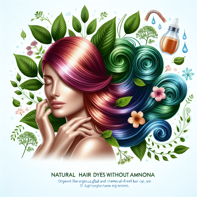 Tintes naturales sin amoníaco que cuidan tu pelo
